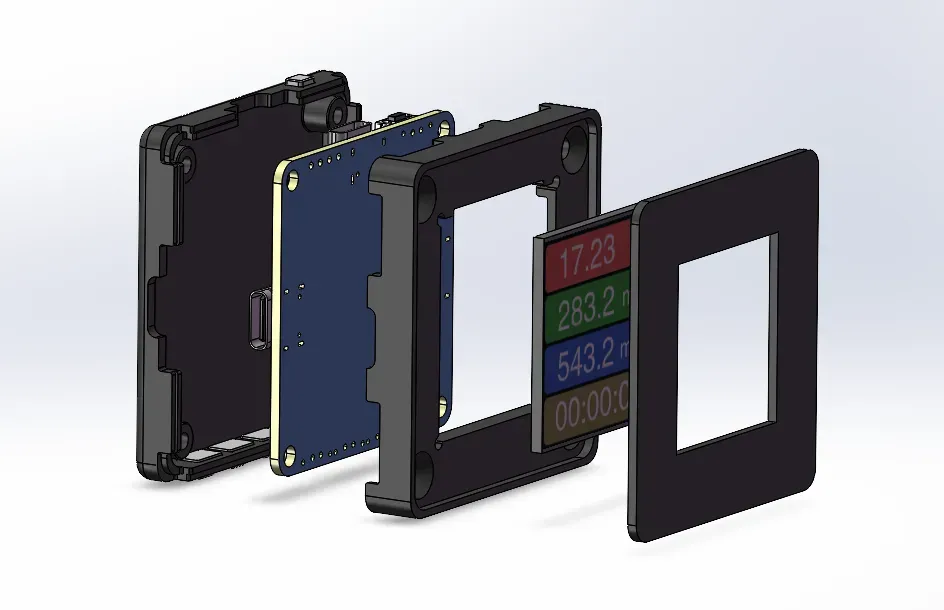 3D Exploded View Left